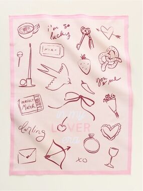 NWT MY lover Era Pink Graphic kitchen towel. For the Swiffty in your life